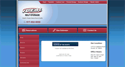 Desktop Screenshot of idealselfstorage.com